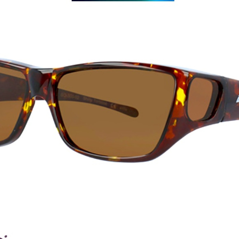 LEADER FITOVER: SOMERSET Sunglasses Polarized SO300-02 Shiny Tortoise NWT